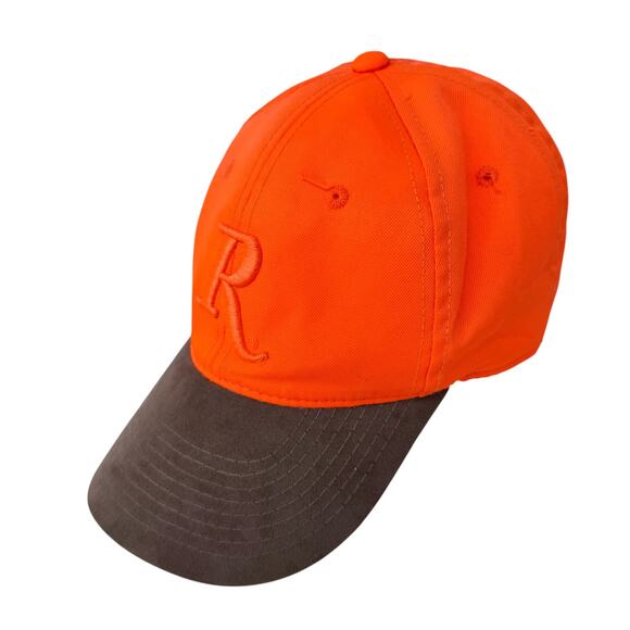 Remington Arms by Outdoor Hunter Orange Cap Mens One Size Black Embroidered Logo - Picture 7 of 9